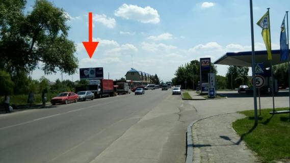 Білборд, Бігборд (Борд)  B у Любомлі, 3х6  вул. Брестська, 5 напроти АЗС, біля Торг Центру. Фото 1