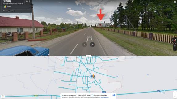 Билборд A в Любомле, 3х6  Любомль, вул. Володимирська, 100  А ст. схема