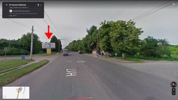 Билборд B в Луцке, 3х6  вул. Львівська, 148 (виїзд з міста в напрямку Львова. Автостанція №2) Б ст. фото 1