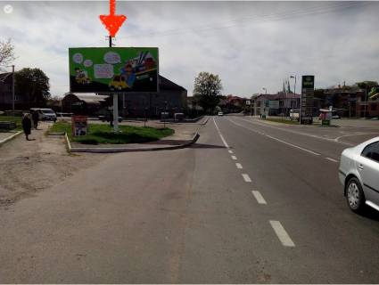 Билборд B в Горохове, 2,9х5,9  вул. Луцька, 26, навпроти автостанції Б ст.. Горохів фото 1