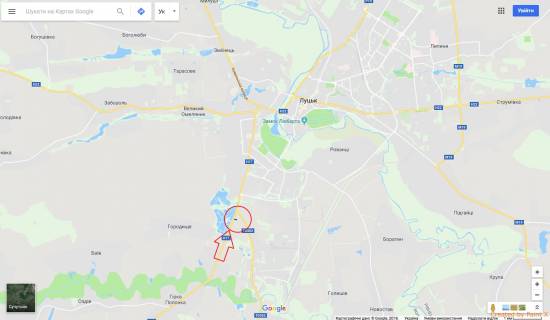 Билборд A в Луцке, 3х6  вул. Львівська - вул. Європейська А ст схема