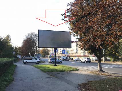 Билборд A в Луцке, 3х6  вул. Львівська, 108  - вул. Івасюка Володимира (колишня Даньшина). фото 1