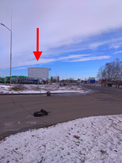 Билборд B в Ковеле Ковель 126  м. Ковель, вул. Варшавська, АЗС UPG Б ст фото 1