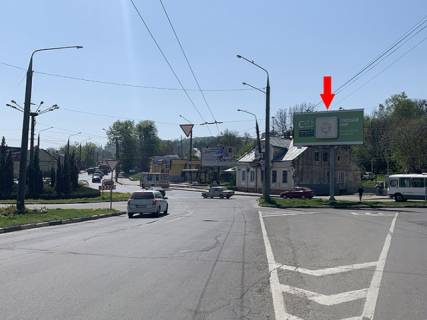 Билборд A в Черновцах, 6 х 3  вул.Гагаріна (Вокзальна) - вул.Корсунська фото 1