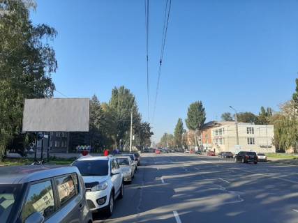 Білборд, Бігборд (Борд)  B у Кривому Розі пр.т Гагаріна - Пед. Університет. Червона лінія. Напрямок руху від автовокзалу до 95-го. НІГРІ, ТД "Піраміда" Фото 1