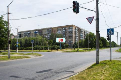 Білборд, Бігборд (Борд)  + у Краматорську, 3х6  вул.Двірцева х б-р.Краматорський Фото 1