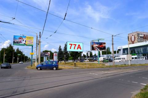 Білборд, Бігборд (Борд)  A у Краматорську, 3х6  вул.Олексы Тихого х вул.Дніпровська Фото 1