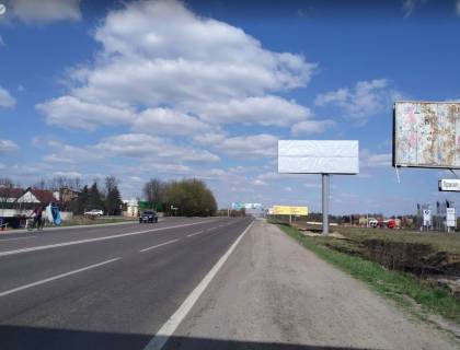 Мегаборд A в трасах Львова а/д Західний обхід м.Львова  км 4+780  у напрямку у м.Львів фото 1