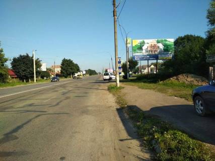 Билборд A в Коломые вул. Карпатська (заїзд на АЗС ОККО), напрям на Івано-Франківськ фото 1