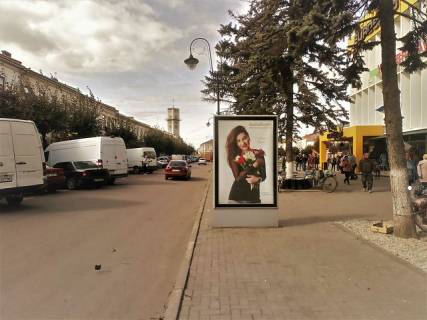 Ситилайт A в Коломые пл. Тараса Шевченка (біля Універмагу Коломия) фото