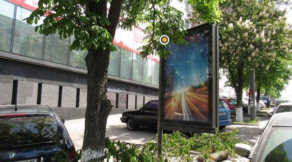 Ситилайт B в Киеве, Сітілайт 1.2х1.8  Лесі Українки бул.5 (1) фото 1