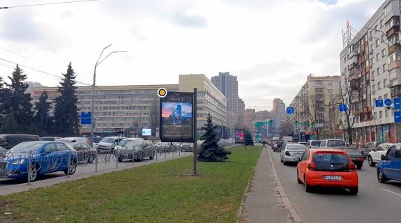 Видеоборд A в Киеве, Цифра 1.2х1.8  Генерала Алмазова вул. роздільник - 416883 фото 1