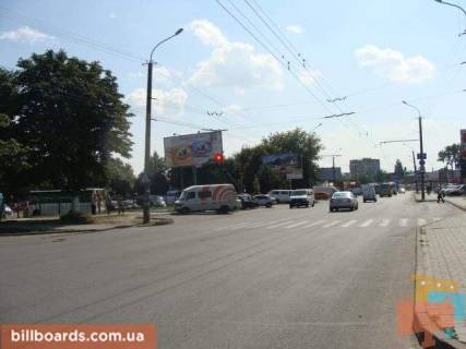 Білборд, Бігборд (Борд)  B у Луцьку, 3x6  Конякіна вул, в центр Фото 1