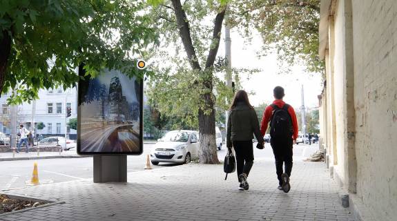 Сiтiлайт B у Києві, Сітілайт 1.2х1.8  Івана Федорова вул. Фото 1