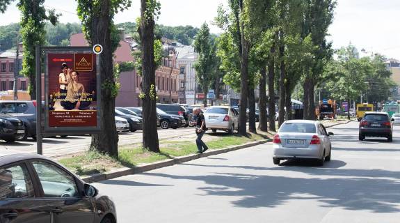 Сітіскролл A у Києві, Скролер 1.2х1.8  Нижній Вал вул. / Межигірська вул. Фото 1
