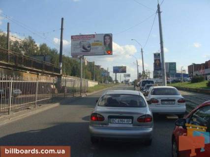 Билборд A в Львове, Щит 3x6  Княгині Ольги, вул. 106 фото 1