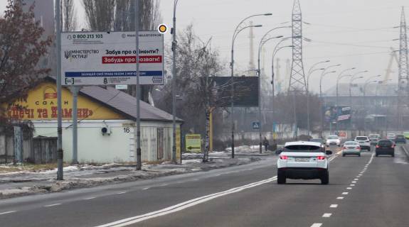 Білборд, Бігборд (Борд)  B у Києві, Щит 3x6  Електриків вул., 16 Фото 1