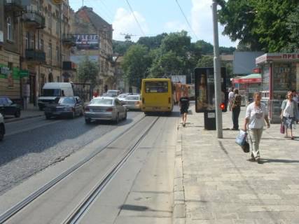 Сiтiлайт A у Львові, Сітілайт 1.2х1.8  Франка Івана вул. 66 (1) Фото 1