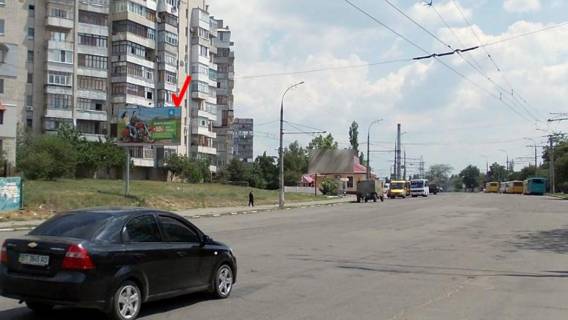 Білборд, Бігборд (Борд)  B у Херсоні, Щит 3x6  Вірьовчина 1-а вул / Заменгофа вул Фото 1