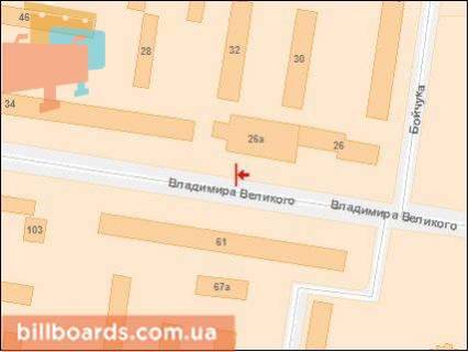 Призматрон, Призма A у Львові Владимира Великого  ул, 26, к ул Кульпарковской - 34713 схема