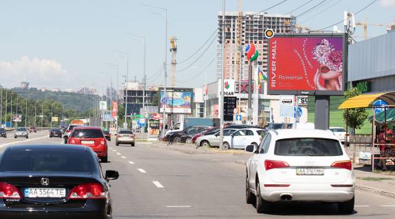 Видеоборд A в Киеве, Цифра 2.3х3.14  Дніпровська набережна - 336858 фото 1