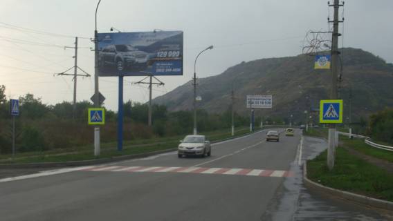 Билборд B в Донецке Лужская ул. фото 1