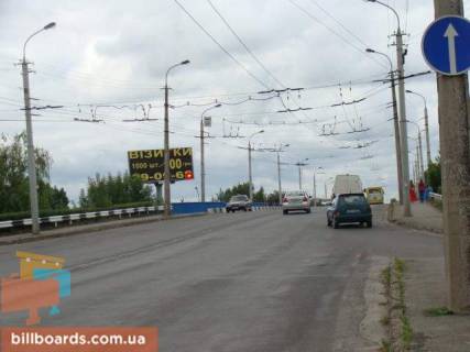 Билборд B в Луцке, Щит 3x6  Голосіївський фото 1