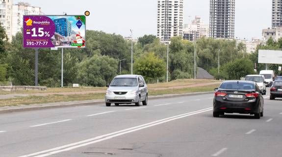 Билборд B в Киеве, Щит 3x6  Райдужна вул., навпроти буд.№17 фото 1