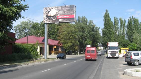 Билборд B в Донецке Куйбышева ул.  – магазин «Стройбат» фото 1