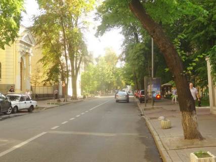 Ситилайт A в Киеве, Сітілайт 1.2х1.8  Шовковична вул. 13/2 схема