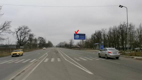 Білборд, Бігборд (Борд)  A у Херсоні, Щит 3x6  Бериславське шосе Молокозавод Фото 1