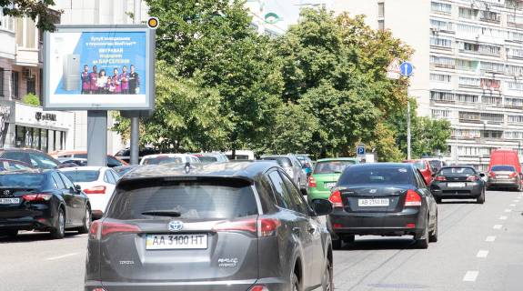 Видеоборд A в Киеве, Цифра 2.3х3.14  Велика Васильківська вул. 102 - 474867 фото 1