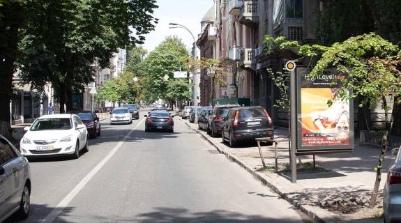 Ситилайт A в Киеве, Сітілайт 1.2х1.8  Шовковична вул. 21 фото 1