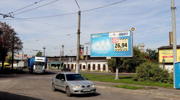 Білборд, Бігборд (Борд)  A у Львові, Щит 3x6  Городоцька вул., 302 Фото 1