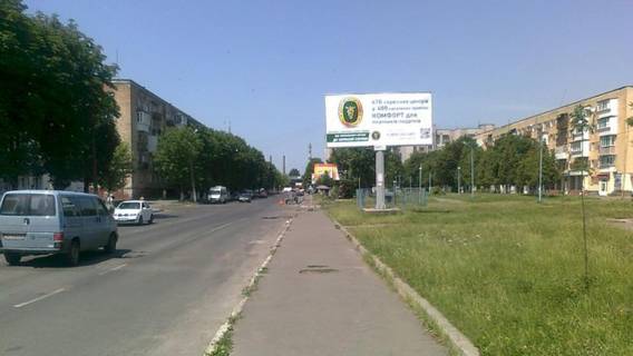 Білборд, Бігборд (Борд)  A у Шептицький (Червоноград), Щит 3x6  Шевченка пр, 3-5 Фото 1