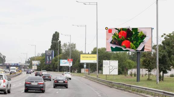 Видеоборд A у Києві, Цифра 4х8  Наддніпрянське шосе - 324994 Фото 1