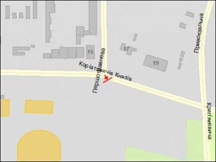 Билборд A в Каменец-Подольском, Щит 3x6  Першотравнева вул., ринок, вокзал! Увага, розмір 3010х6020! схема