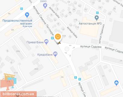 Призма A в Львове, Призматрон 3х6  Петлюри С вул. 11-13 - 83245 схема