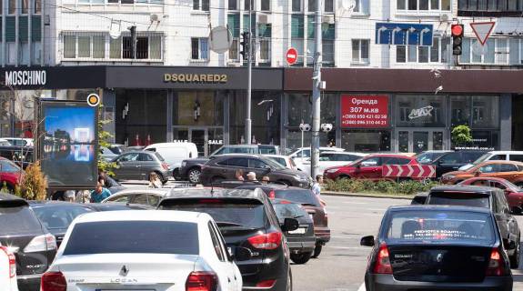 Сітіскролл A у Києві, Скролер 1.2х1.8  Шота Руставелі вул. 4а Фото 1