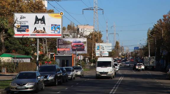 Билборд B в Одессе, Щит 3x6  Космонавтів вул., 14 фото 1