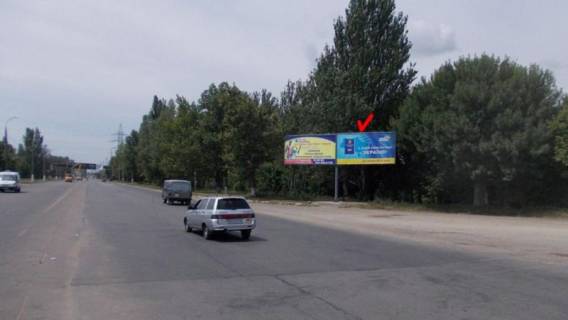 Билборд A в Херсоне, Щит 3x6  Бериславське шосе, в`їзд, правий фото 1