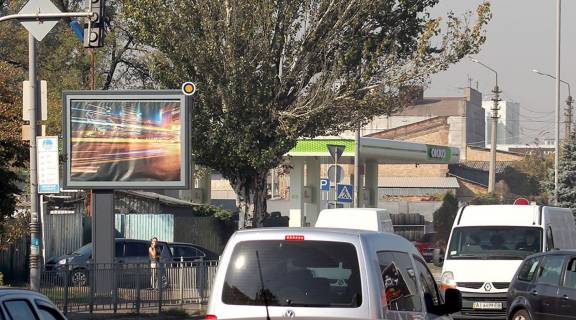 Бэклайт B в Киеве, Беклайт 2.3х3.14  Новокостянтинівська вул., біля АЗС ОККО фото 1