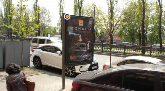 Сiтiлайт B у Києві, Сітілайт 1.2х1.8  Тараса Шевченка бул. 36а Фото 1