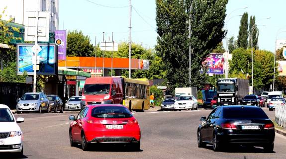 Билборд B в Киеве, борд  Межигірська вул. 85, біля АЗС фото 1