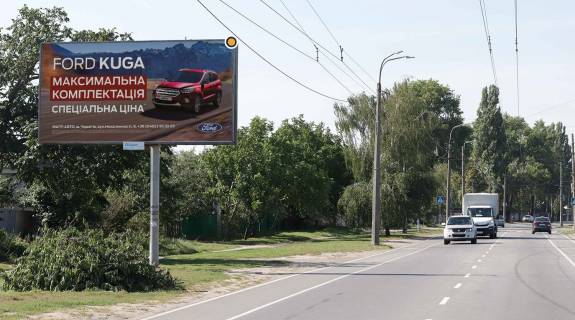 Билборд B в Чернигове, Щит 3x6  Шевченка вул., 135 фото 1