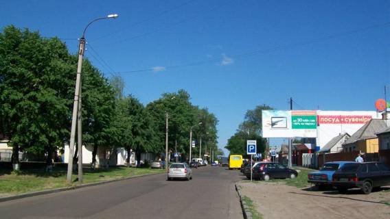 Билборд A в Черкассах, Щит 3x6  Благовісна вул, 401, в центр фото 1