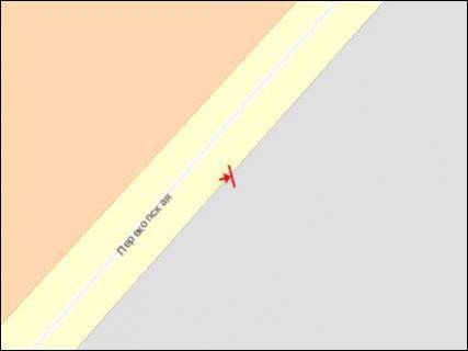 Билборд A в Херсоне, Щит 3x6  Перекопська вул, 181 схема