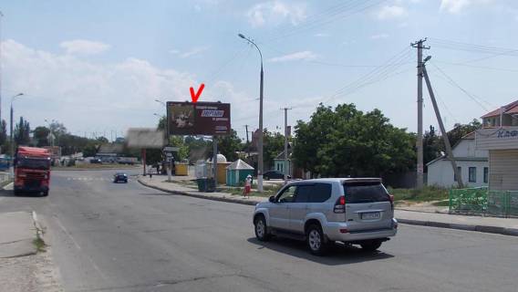 Билборд A в Херсоне, Щит 3x6  Корабельна пл / Качельна (Сорокіна) вул фото 1
