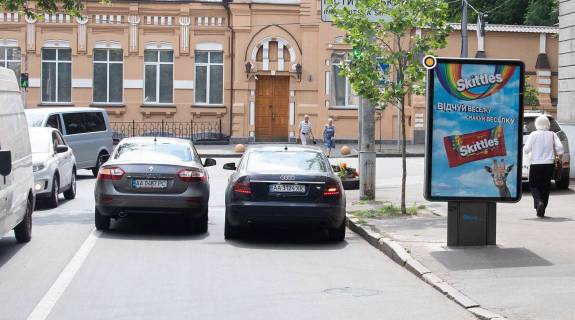 Сiтiлайт A у Києві, Сітілайт 1.2х1.8  Кріпосний пров. 4 Фото 1