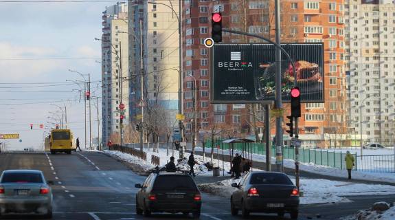 Билборд A в Киеве, борд  Лісківська вул. 2-3, Нова лінія фото 1
